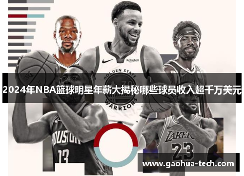 2024年NBA篮球明星年薪大揭秘哪些球员收入超千万美元